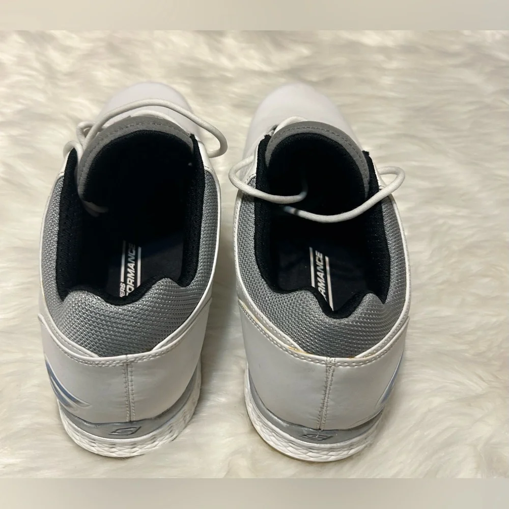 Skechers Golf Men's White and Gray Golf Shoes - Picture 5 of 8